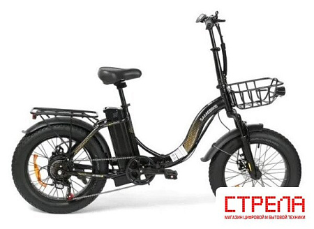 Электровелосипед SameBike City Master Fat (черный)