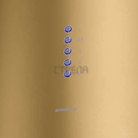 Кухонная вытяжка Maunfeld Lee Wall 39 (золотой)