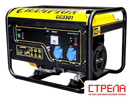 Бензиновый генератор Champion GG3301