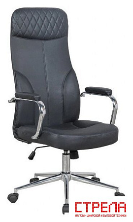 Офисное кресло King Style FK-5 Unity PU Chrome (черный)