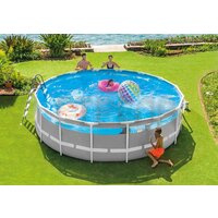 Каркасный бассейн Intex Prism Frame Clearview 26722 (427х107)