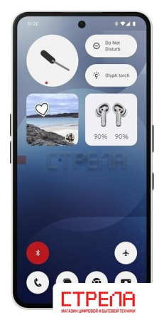 Телефон Nothing Phone (3a) 8GB/128GB (белый)