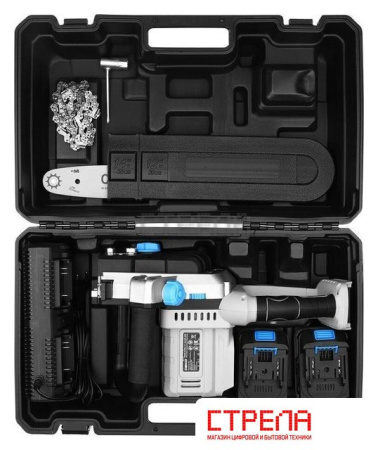 Аккумуляторная пила Deko DKCHS 40 PRO 084-2000 (с 2-мя АКБ, кейс)