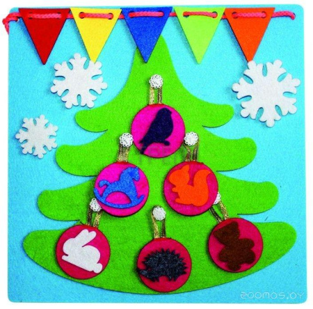 Развивающий коврик Smile Decor Елочка Ф258