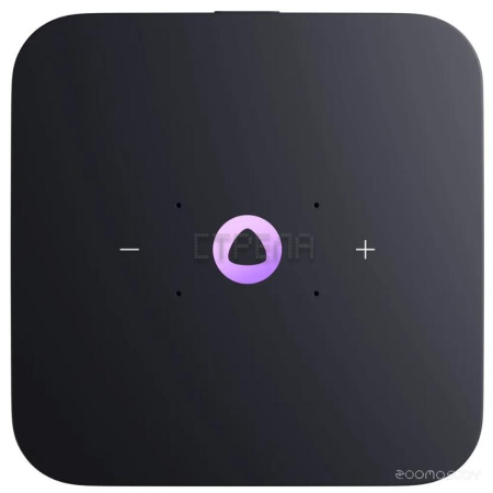 Умная колонка Яндекс Станция Миди (черный)