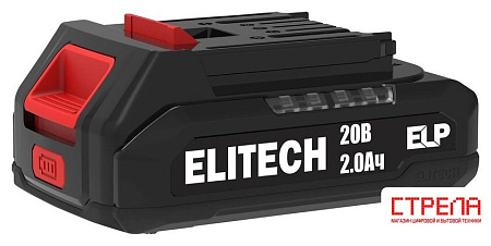 Ударная дрель-шуруповерт ELITECH ДА 21УБЛ2 E2201.048.01 (с 2-мя АКБ, кейс)