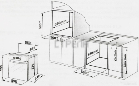Электрический духовой шкаф Gefest ДА 602 Е1А0
