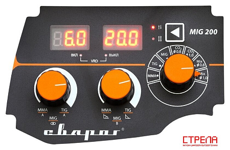 Сварочный инвертор Сварог Pro MIG 200 SYNERGY (N229)