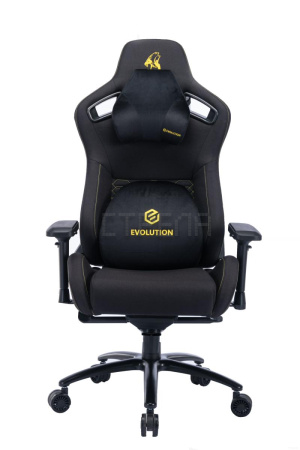 Кресло Evolution Legend (черный/золотистый)