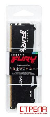 Оперативная память Kingston FURY Beast RGB 32ГБ DDR5 6400 МГц KF564C32BBEA-32