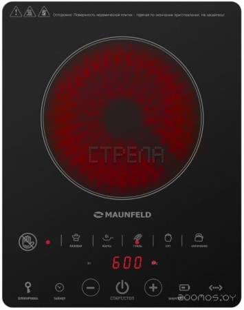Настольная плита Maunfeld EVCE.F291-BK