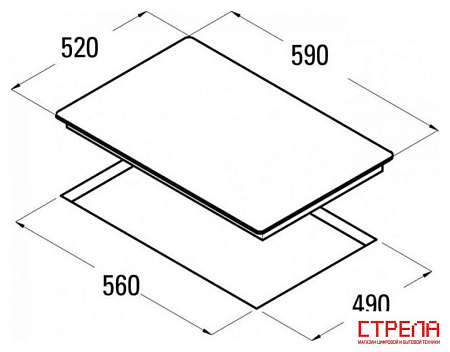Варочная панель Schtoff I60H06 Black