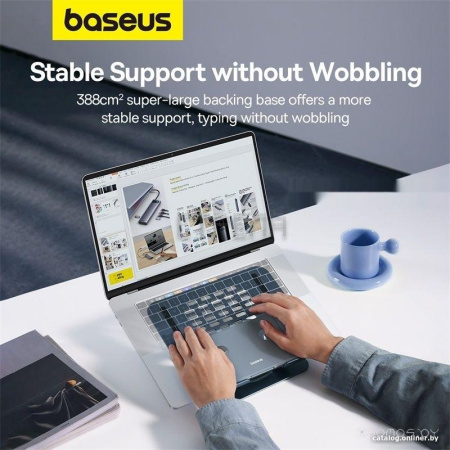 Подставка Baseus UltraStable Pro Series Rotatable and Foldable Laptop Stand (3-Hinge Version)