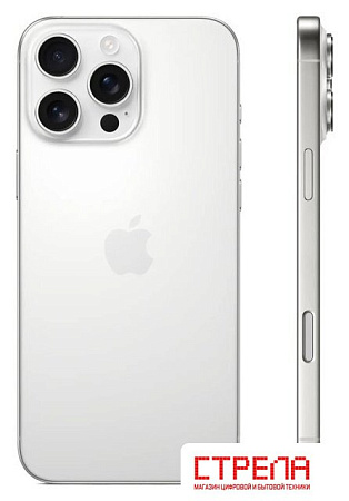 Телефон Apple iPhone 16 Pro Max Dual eSim 512GB (белый титан)