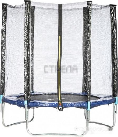 Батут Sundays Favorite 14FT (синий, с сеткой и лестницей)