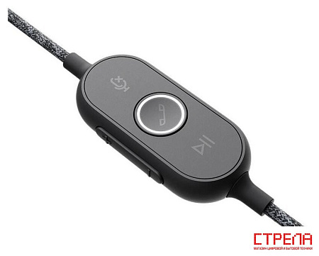 Офисная гарнитура Logitech Zone Wired MS