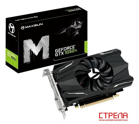 Видеокарта Maxsun GeForce GTX 1050 Ti Transformer 4G
