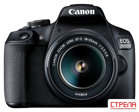 Зеркальный фотоаппарат Canon EOS 2000D Kit 18-55mm III