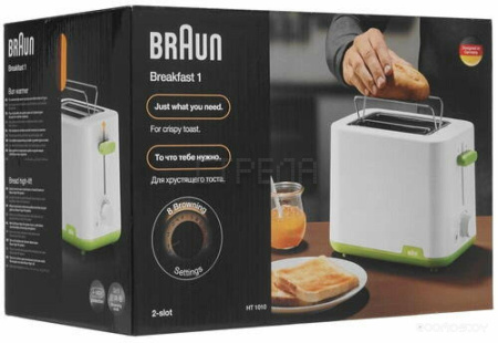 Тостер Braun HT1010GR