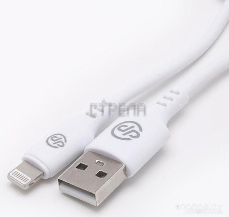 Кабель DigitalPart LC-307 USB Type-A - Lightning (1 м, белый)