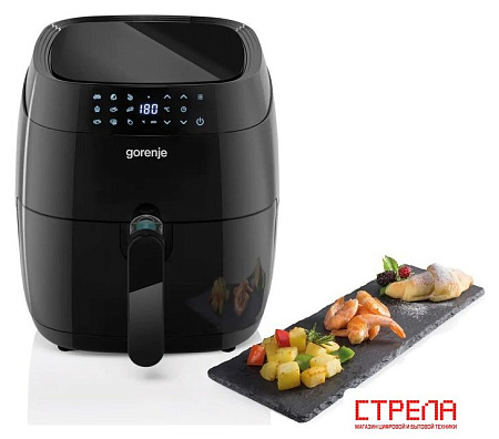 Аэрогриль (аэрофритюрница) Gorenje AF1700B (черный)
