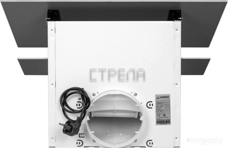 Кухонная вытяжка Germes Sarnia Push 60 белый