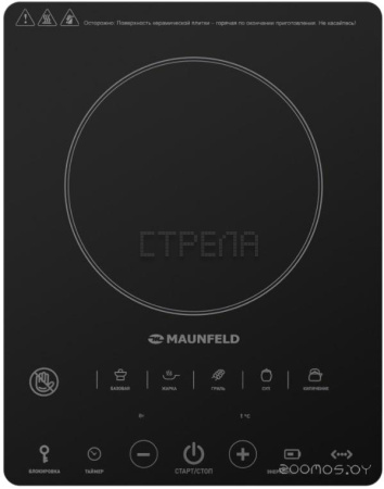 Настольная плита Maunfeld EVCE.F291-BK