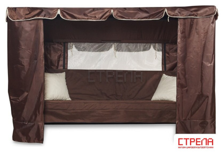 Садовые качели LetoLux Нирвана Premium 76 (шоколад)