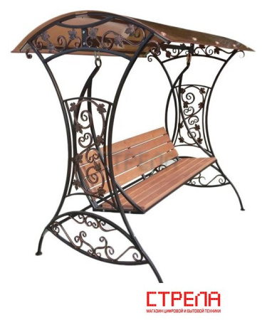 Садовые качели СтальСнабДизайн КС-5