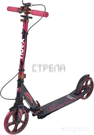 Двухколесный подростковый самокат Ridex Expose (бордовый/черный)