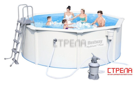 Каркасный бассейн Bestway Hydrium Pool 360x120 [56574]