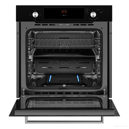 Газовый духовой шкаф Weissgauff WGO 706 D Black Glass