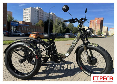 Электровелосипед Smart Balance Tank Trike 2024 (камуфляж)