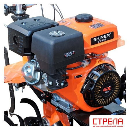 Мотоблок бензиновый Skiper SP-1600SE Expert (без колес)