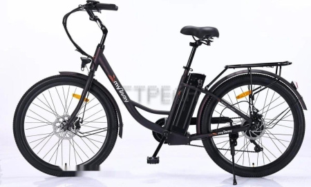 Электровелосипед MyWay Road 1.0 250 26 (17, черный антрацит)