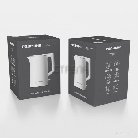 Электрический чайник Redmond KM243 (белый)