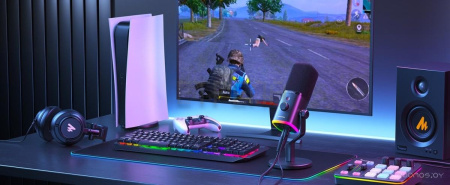 Проводной микрофон Maono PD100X (черный)