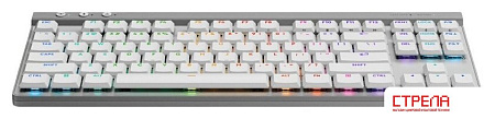Клавиатура Logitech G515 Lightspeed TKL GL Linear 920-012569 (белый, с гравировкой)