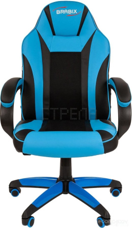 Игровое (геймерское) кресло Brabix Tanto GM-171 (черный/голубой)