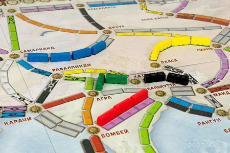 Настольная игра Мир Хобби Ticket to Ride. Азия