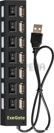 USB-хаб Exegate DUB-72SW EX293978RUS