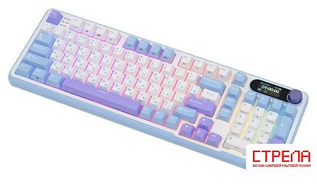 Клавиатура Royal Kludge RK-S98 RGB Taro Milk (RK Cream)