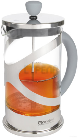 Френч-пресс Rondell Crystal Grey RDS-840