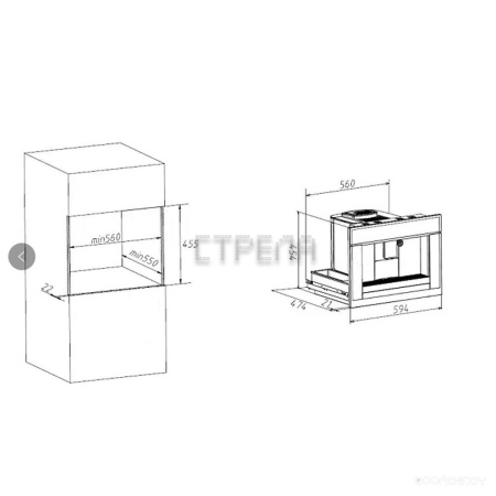 Эспрессо кофемашина Maunfeld AMCM1503B