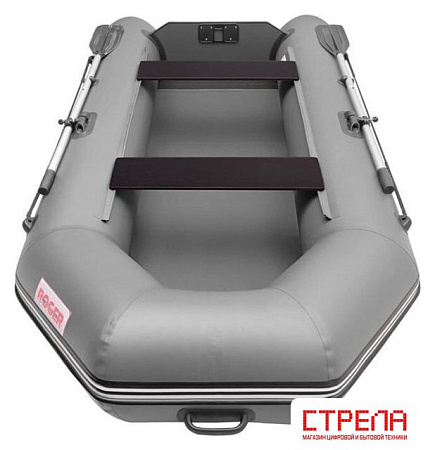 Моторная лодка Roger Boat Standart 2800 (с привалом, серый)