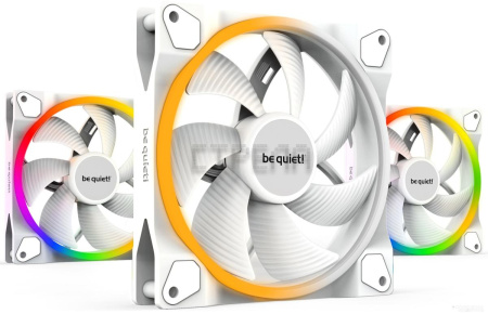 Набор вентиляторов с контроллером be quiet! Light Wings White 140mm PWM Triple-Pack BL102