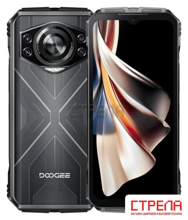 Телефон Doogee S Cyber 8GB/256GB (черный/серебристый)