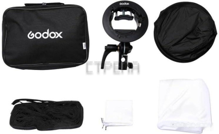Софтбокс Godox SGGV6060 с сотами и адаптером S2
