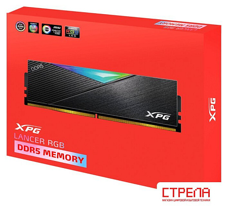 Оперативная память ADATA XPG Lancer RGB 2x16ГБ DDR5 6400 МГц AX5U6400C3216G-DCLARBK