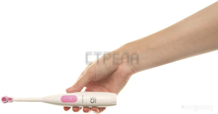 Электрическая зубная щетка CS Medica CS-466-W (белый/розовый)